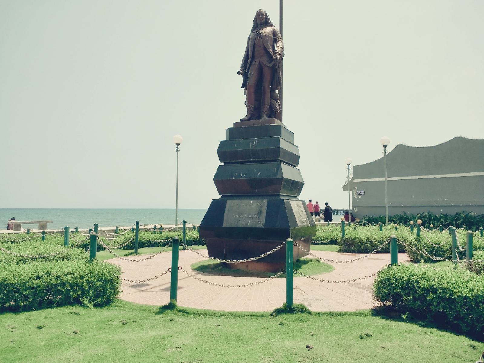 Statue of Dupleix Pondicherry